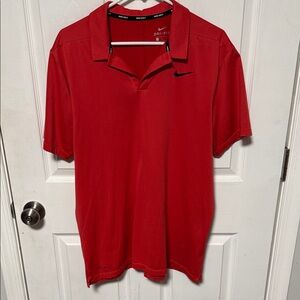 Nike Golf Men's Coral Polo Shirt L